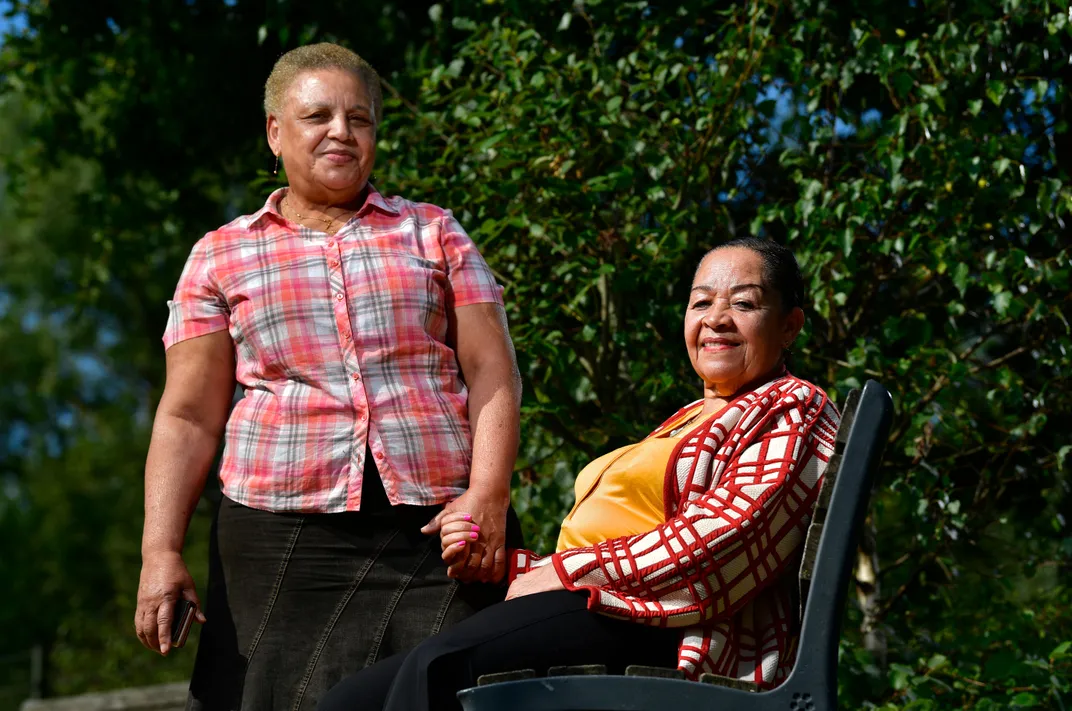 Simone Ngalula and Lea Tavares Mujinga