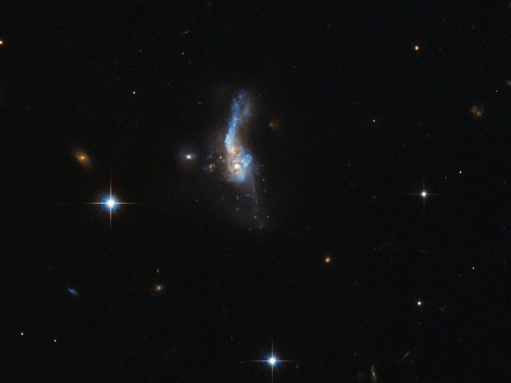 colliding two galaxies hubblegooglr