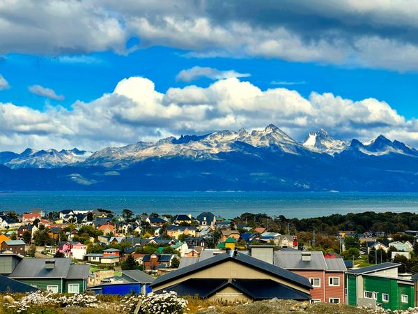 View of the Martial Mountains from Ushuaia thumbnail