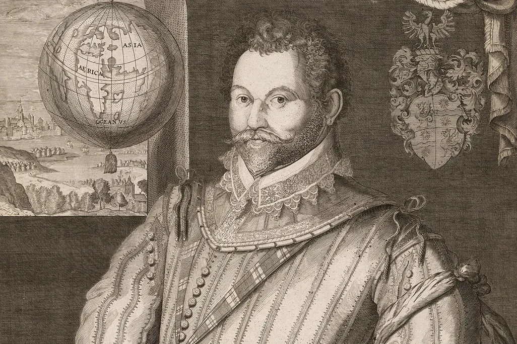 A 1583 portrait of Sir Francis Drake