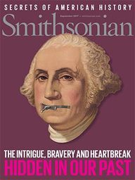 Cover of Smithsonian magazine issue from September 2017