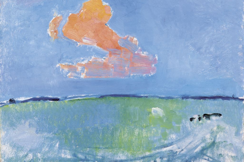 Piet Mondrian's "The Red Cloud"