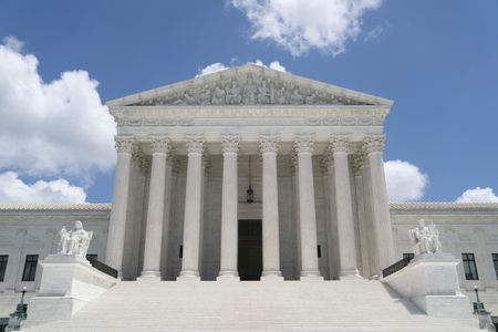 The Supreme Court building in Washington, DC