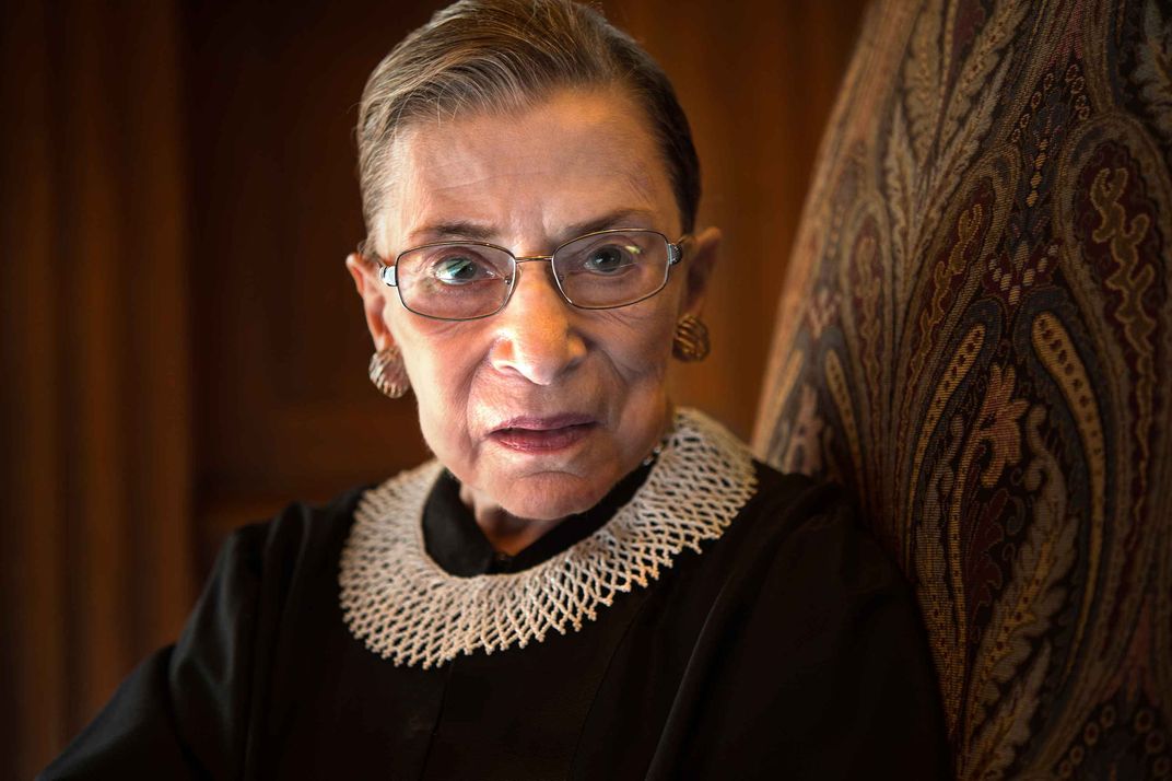 Supreme Court Justice Ruth Bader Ginsburg, , 2013