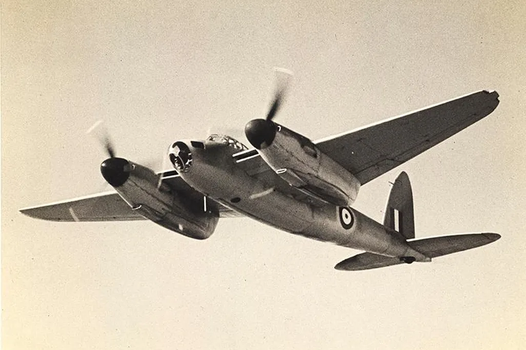 A Mosquito from the RAF's Squadron