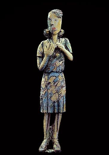 Meet the "Lady in Blue and Yellow Dress" at the Renwick Gallery