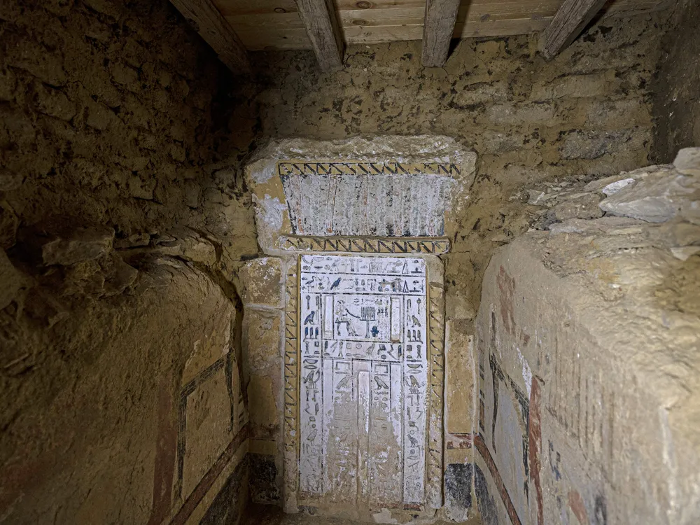 Saqqara archaeological site tomb
