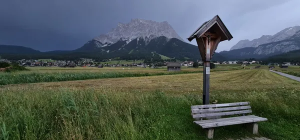 Ehrwald walking in the evening thumbnail