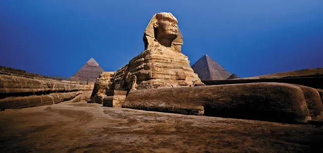 Egyptian Statue Sphinx Made in Egypt 
