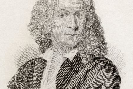 Carl Linnaeus, 1707 to 1778. Swedish botanist, physician and zoologist. From Crabb's Historical Dictionary published 1825.
