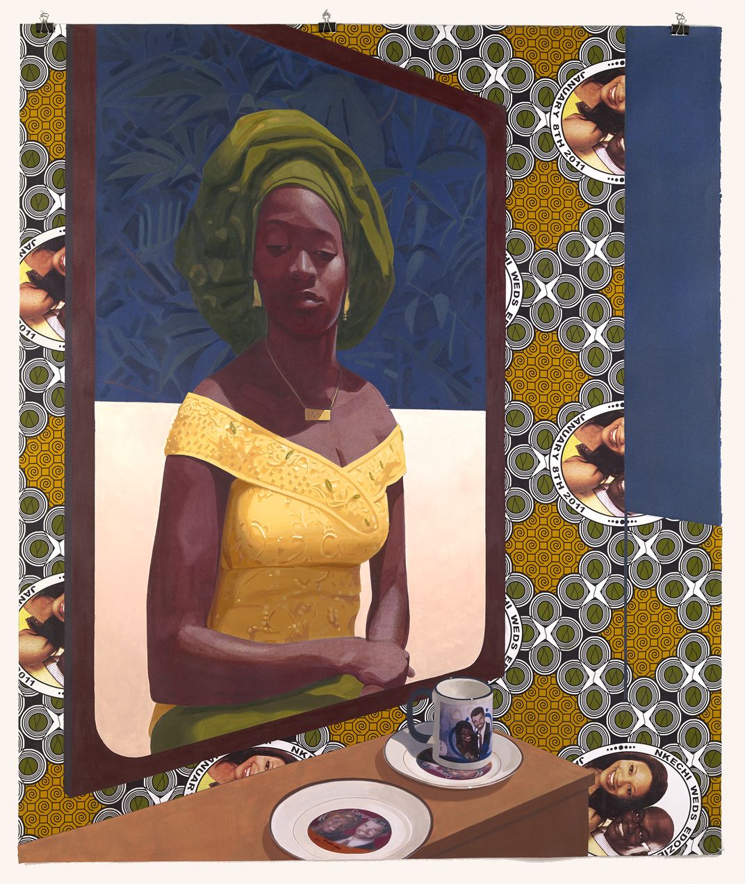 Wedding Souvenirs, Njideka Akunyili Crosby