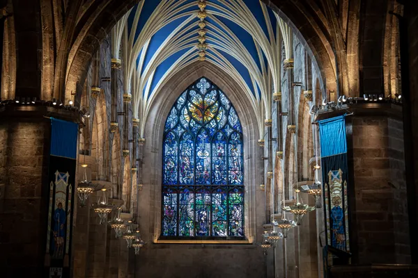 Stained Glass at St. Giles thumbnail