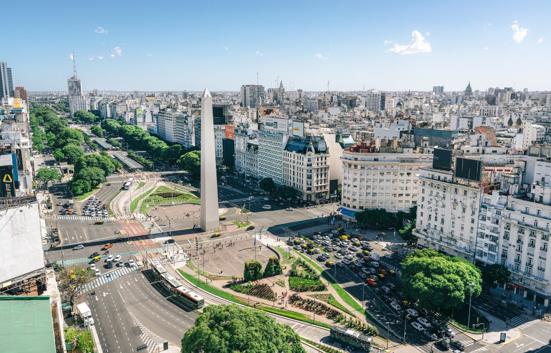 Cityscape of Buenos Aires