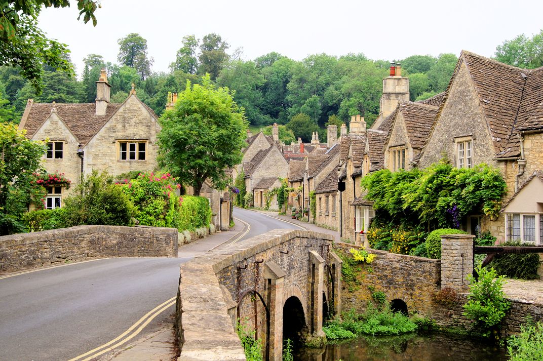 Typical village in the Cotswolds