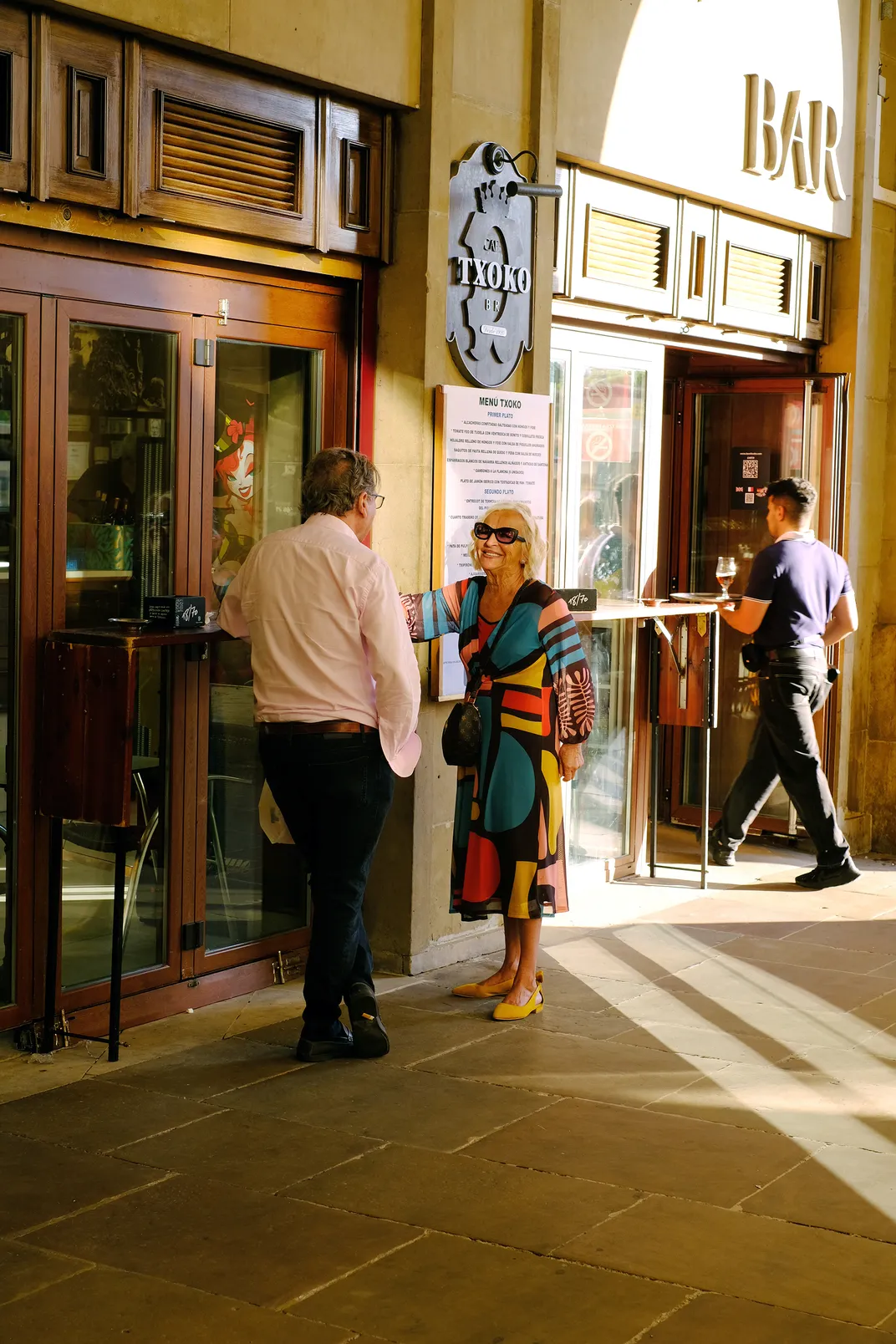 The venerable Bar Txoko, in the heart of Pamplona, was one of the writer’s favorite haunts.
