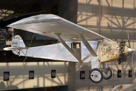 On May 20, 1927, Charles Lindbergh took off in his custom-built airplane, The Spirit of St. Louis to cross the Atlantic. 
