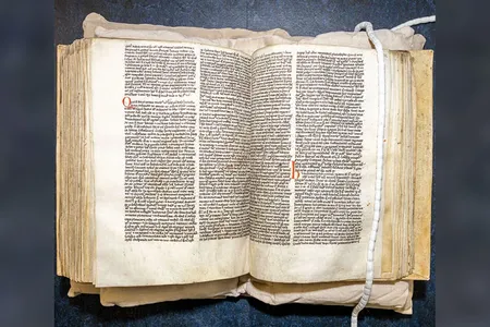 The manuscript that contains excerpts from The Song of Wade