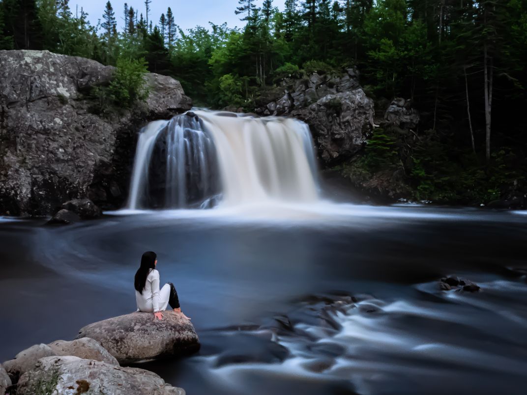 Waterfall Cox's Cove, Newfoundland and Labrador, Canada Smithsonian