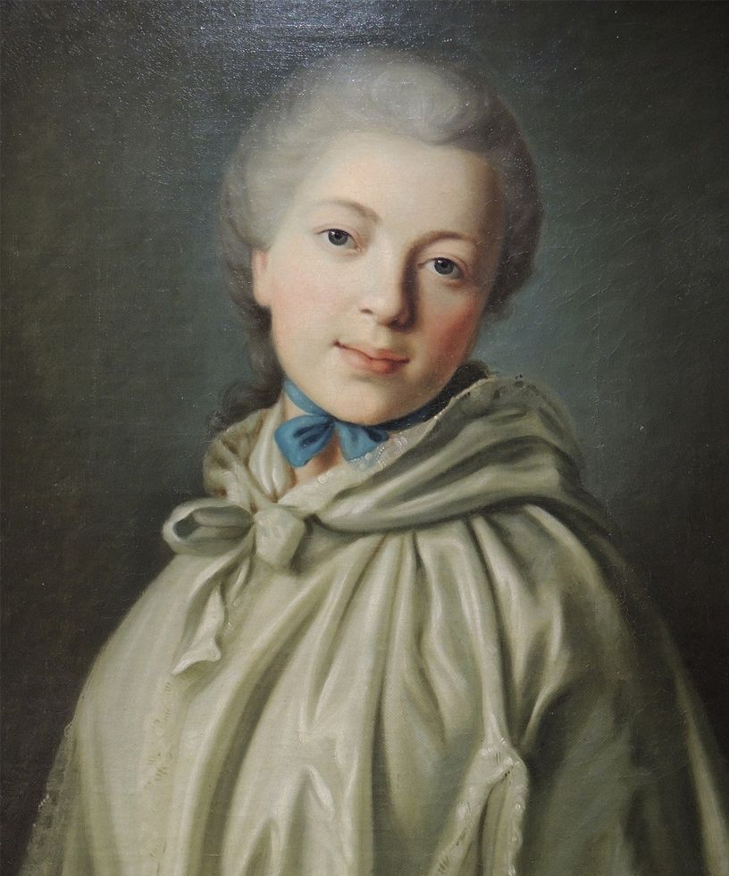 A portrait of Dashkova by Pietro Antonio Rotari