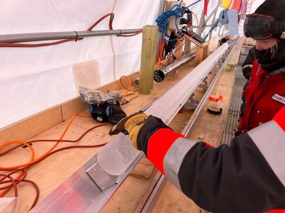 An international team of scientists spent four summers working in average temperatures of -25.6 degrees Fahrenheit.
