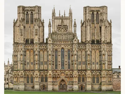 Markus Brunetti, Wells Cathedral Church of St. Andrews, 2015-2016 Archival Pigment Print