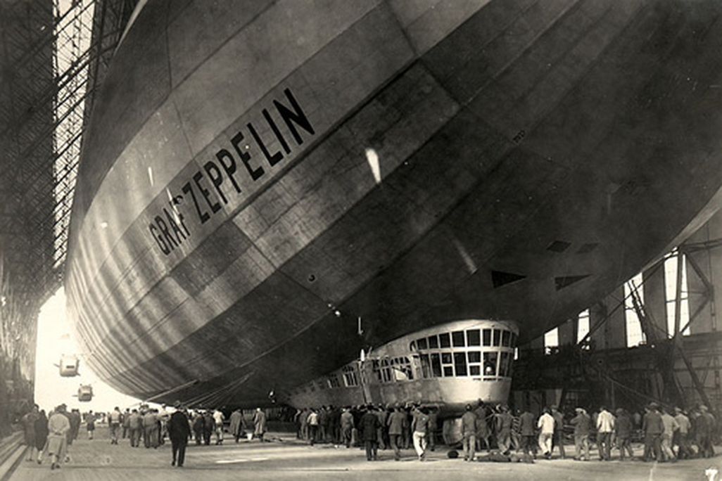 Eighty years ago, a beautiful blimp took to the sky.