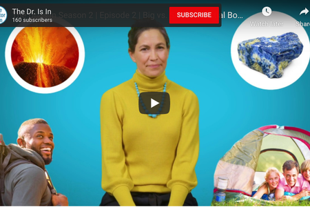 Smithsonian Geologist Liz Cottrell answers your questions in the second season of the National Museum of Natural History’s YouTube series, “The Dr. Is In.”