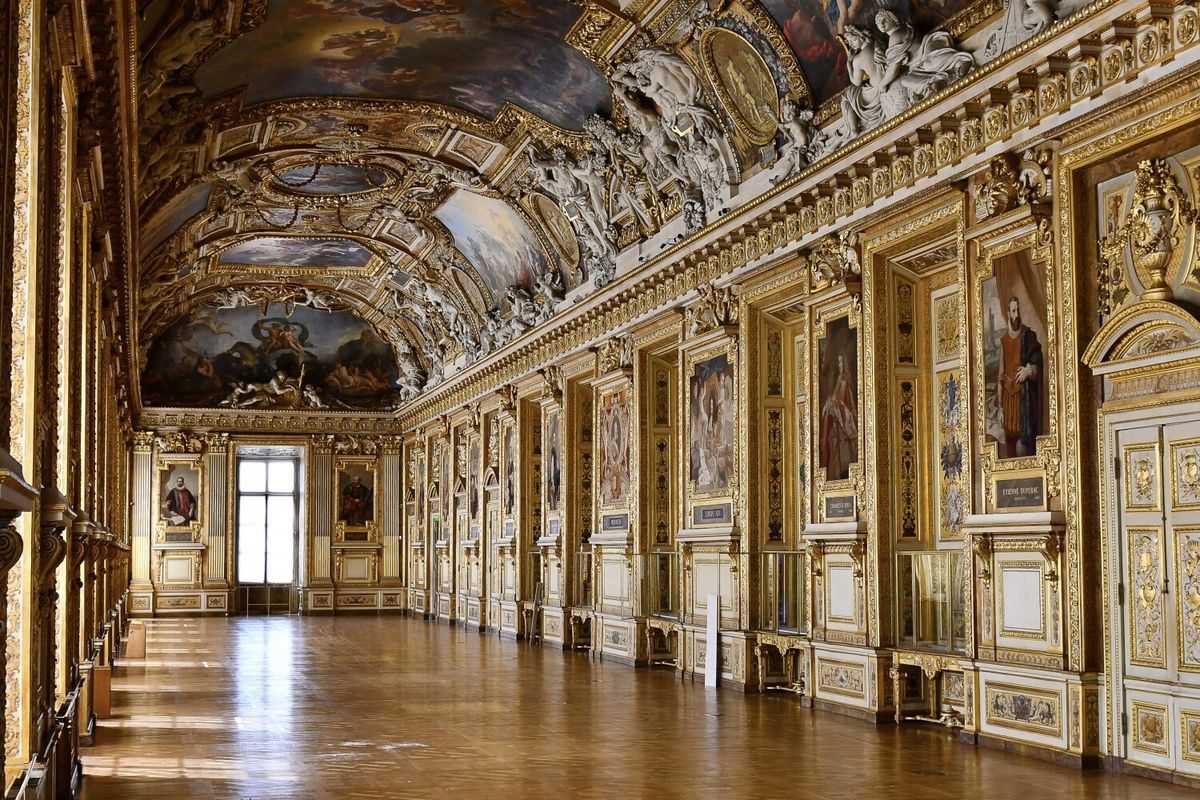 Months After Burglars Stole Crown Jewels From the Louvre, the Apollo Gallery Reopens, Highlighting Its Origins as a Royal Reception Hall