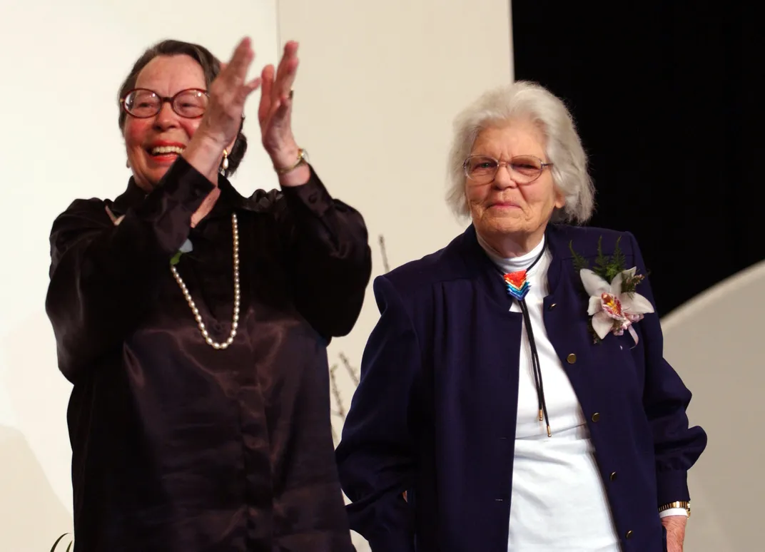 Del Martin and Phyllis Lyon