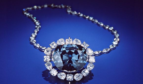 The Hope Diamond came to the Smithsonian’s National Museum of Natural History in 1958. Since then, museum scientists have uncovered a lot about the diamond’s intriguing past. (Dane A. Penland, Smithsonian)