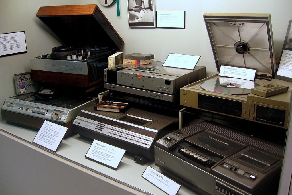 Old VCRs