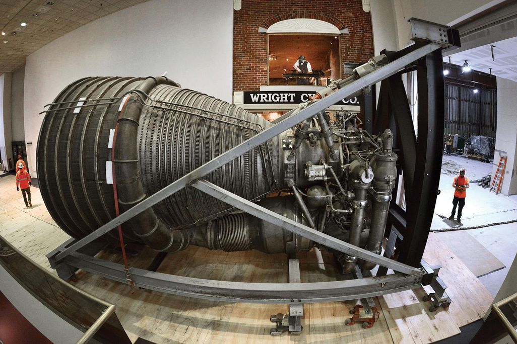 the Rocketdyne F-1 engine