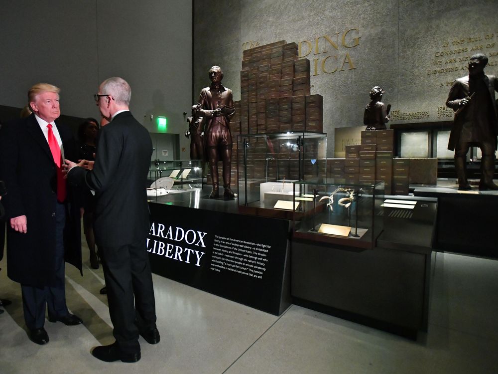 Trump visit to African American history museum: He didn't want to see  anything “difficult.”