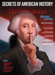 Cover of Smithsonian magazine issue from October 2014