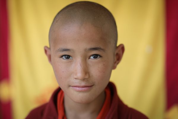charming young monk from Kathmandu thumbnail
