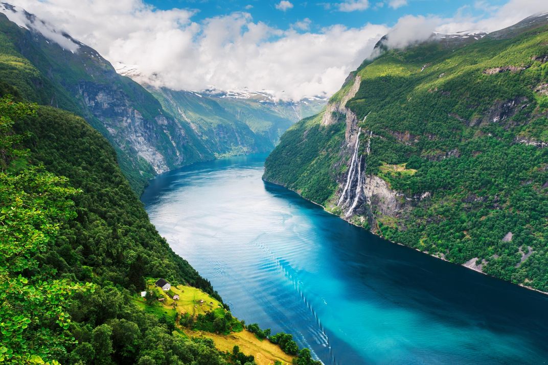 The dramatic Geirangerfjord