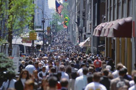 The U.N. predicts the world population will reach eight billion by November 15.