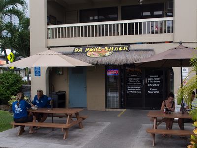 Da Poke Shack in Kailua-Kona, Hawaii, the best restaurant in America according to Yelp reviews.