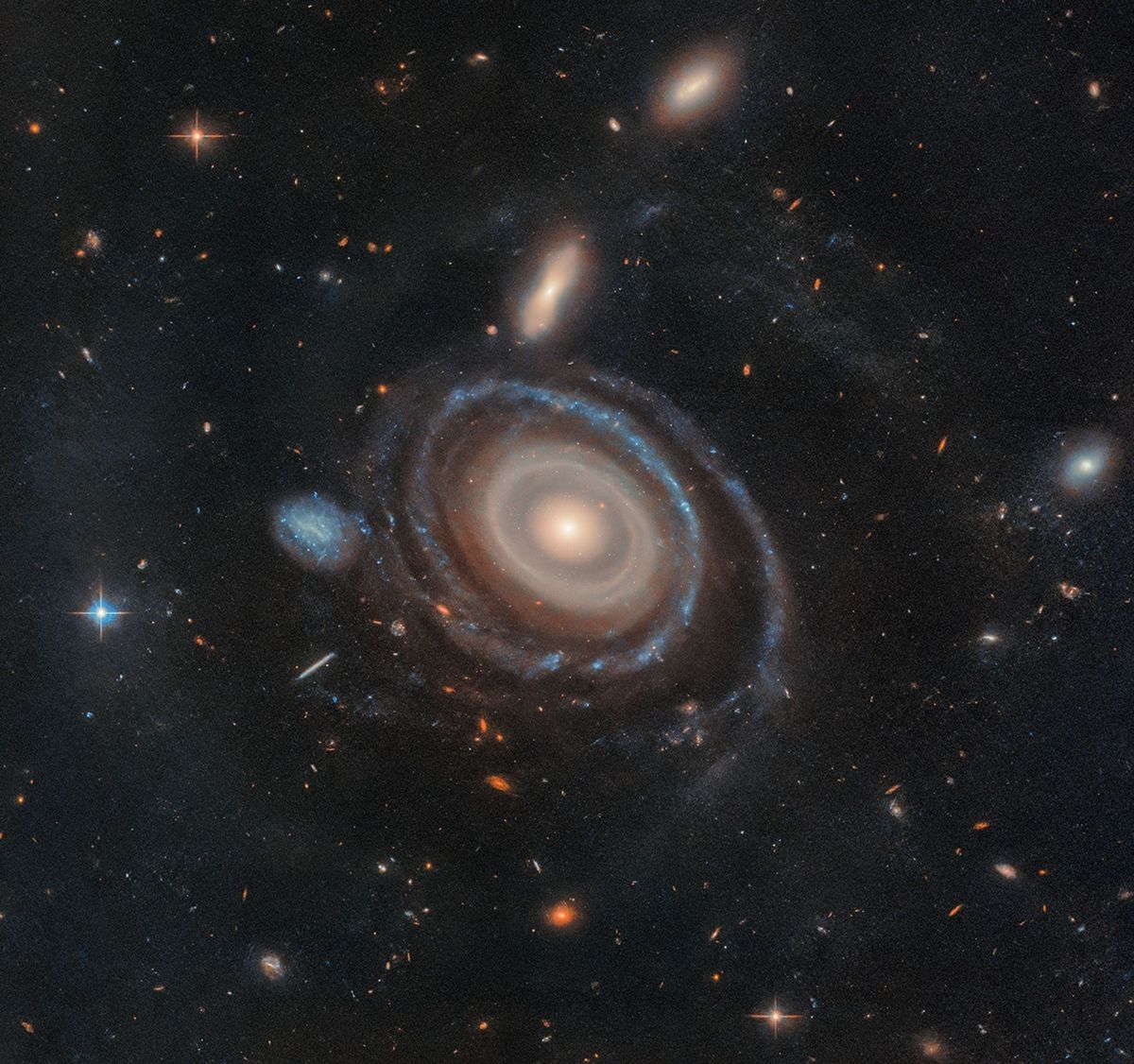 Check Out NASA's New Image of the Brilliant Bullseye Galaxy, the