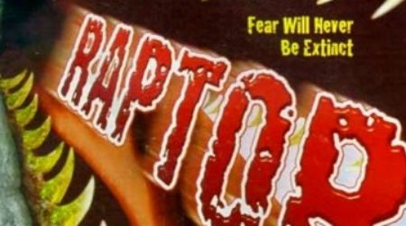 The poster for the 2001 b-movie Raptor