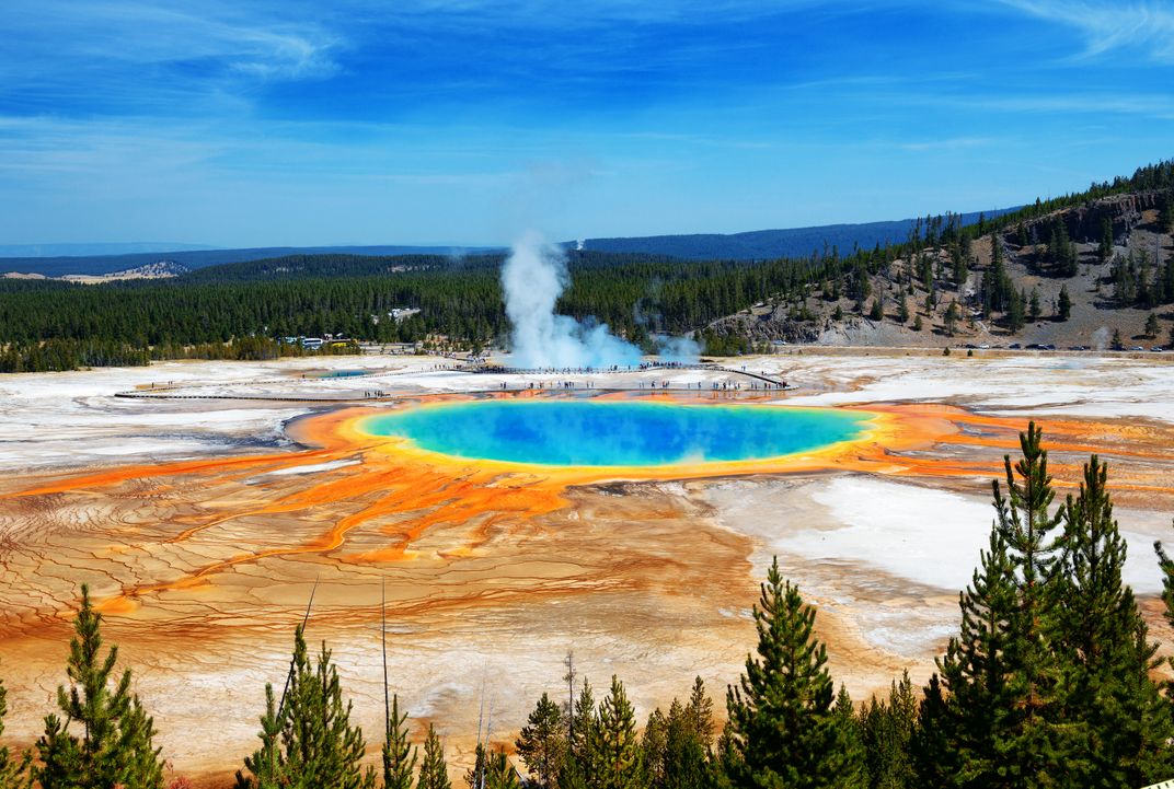 Grand Prismatic Springs, Yellowstone