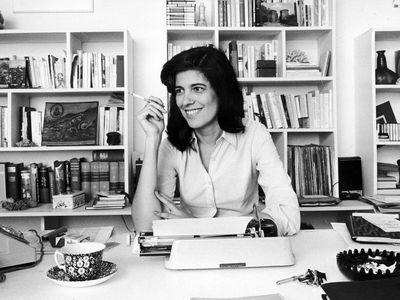 Susan Sontag photographed in 1972.