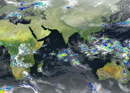 This global map based on satellite data can tell you.