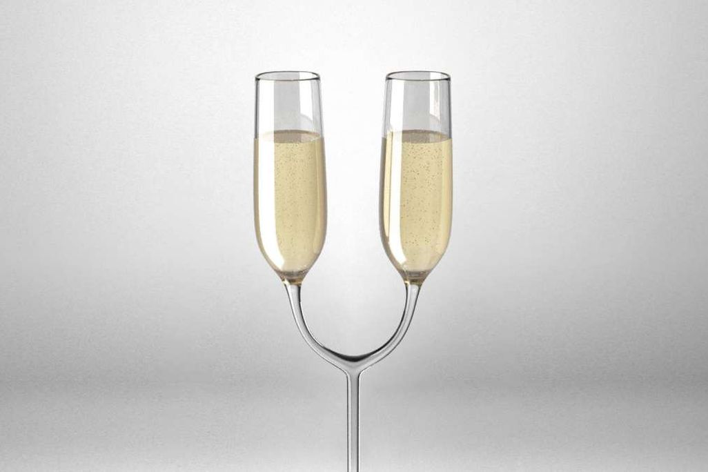 Twin champagne