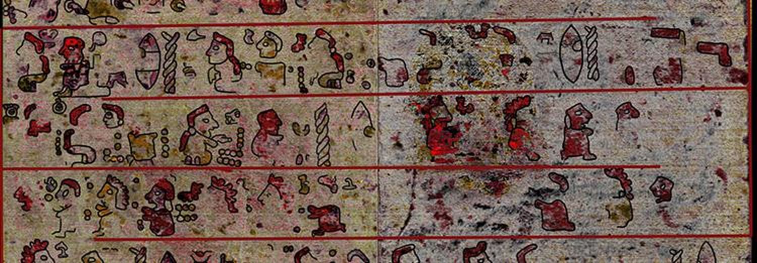 Scan Reveals Rare, 500-Year-Old Mesoamerican Manuscript