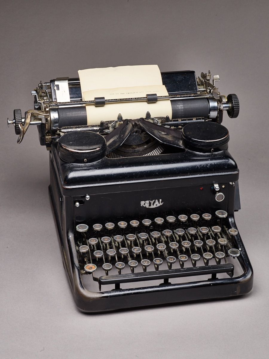 J.D. Salinger's Royal typewriter