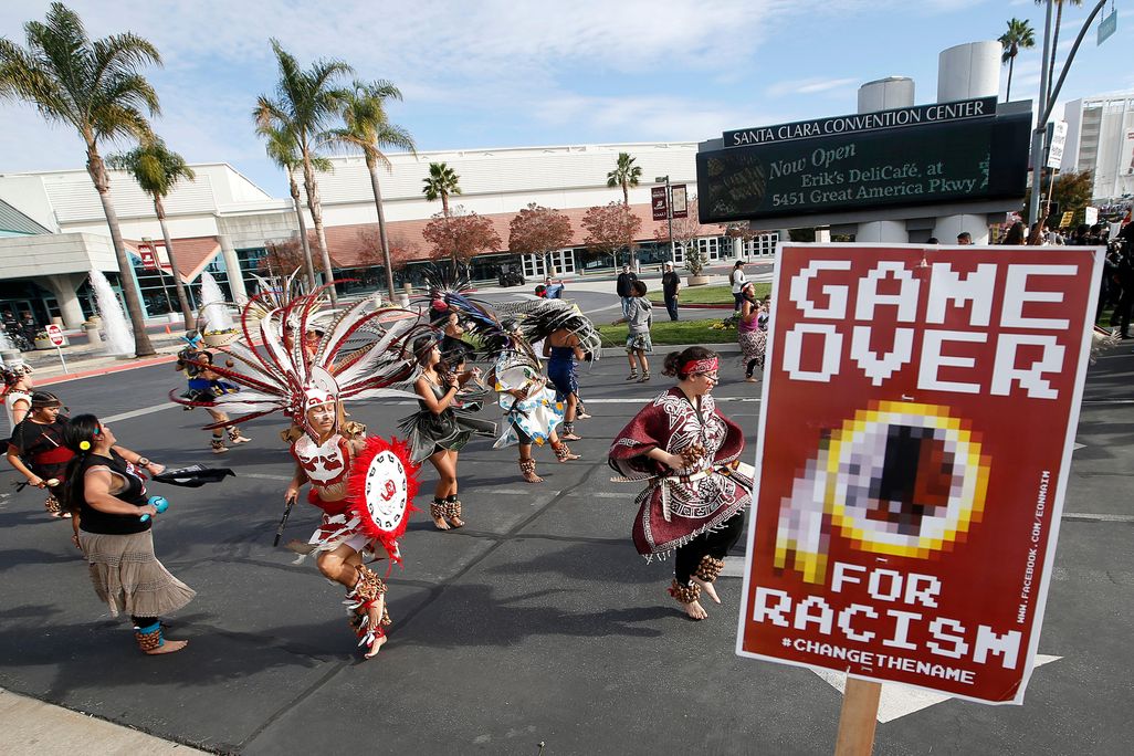Washington Redskins Protest