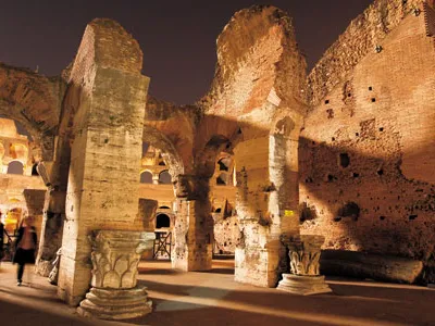 Roman Colosseum Hypogeum