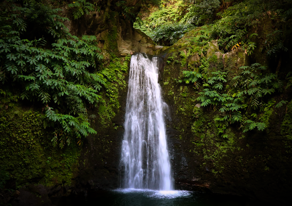 Salto do Prego Waterfall on São Miguel Island, Azores thumbnail