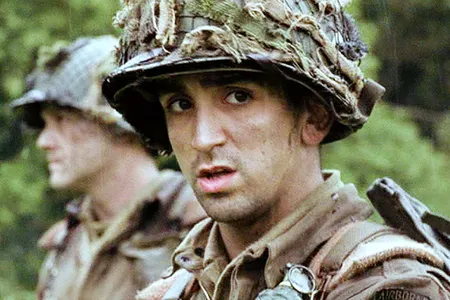 Actor James Madio played Easy Company T-4 Frank Perconte.